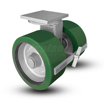 Albion 298 Series Dual Wheel Swivel Caster