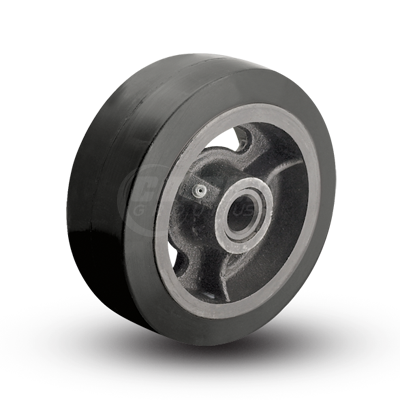 Albion Mold-on Rubber Caster Wheel